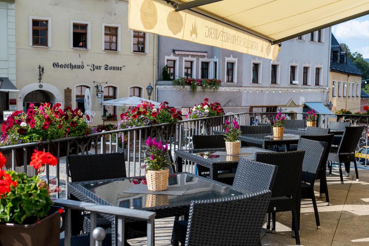 Hotel Ratskeller Schwarzenberg Шварценберг Екстер'єр фото