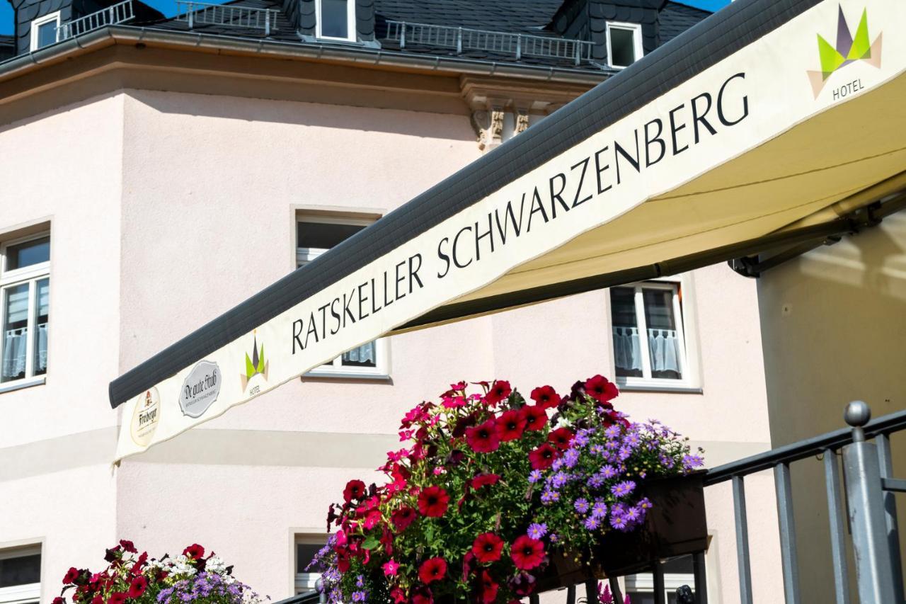 Hotel Ratskeller Schwarzenberg Шварценберг Екстер'єр фото